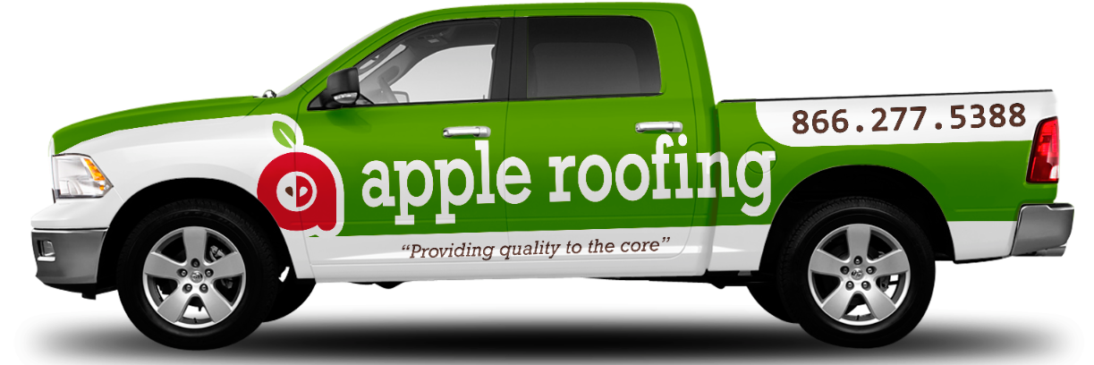 Apple Roofing banner