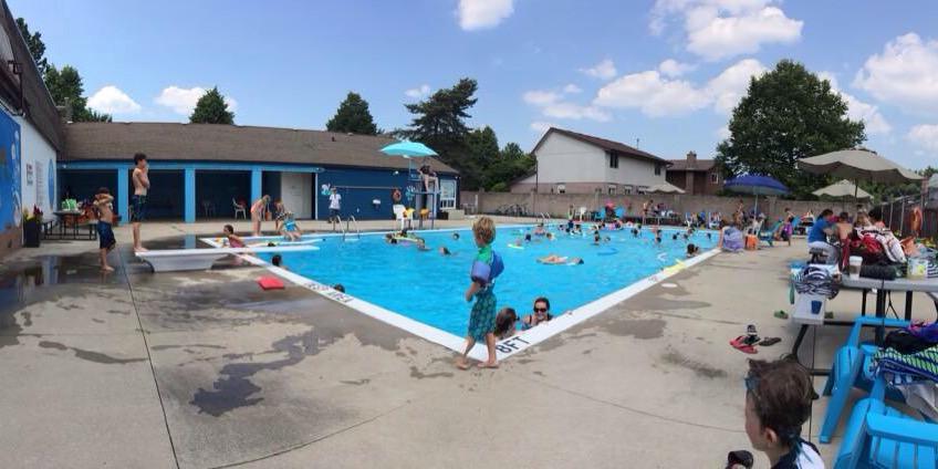 Woodcrest Pool banner