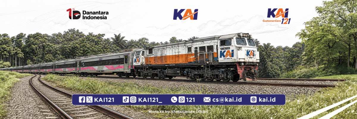 Kereta Api Indonesia banner