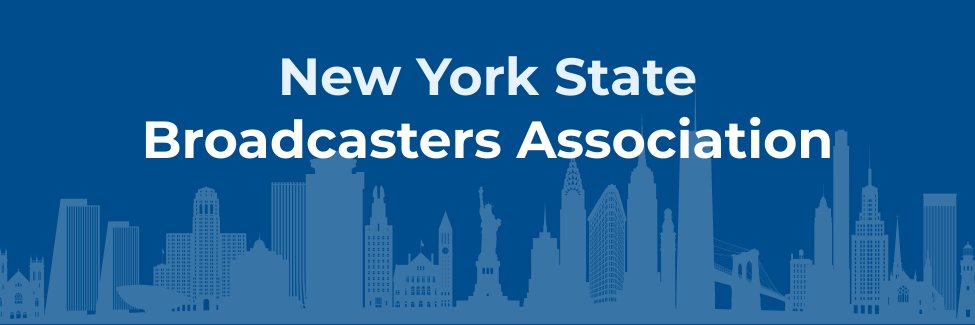 New York State Broadcasters Association banner