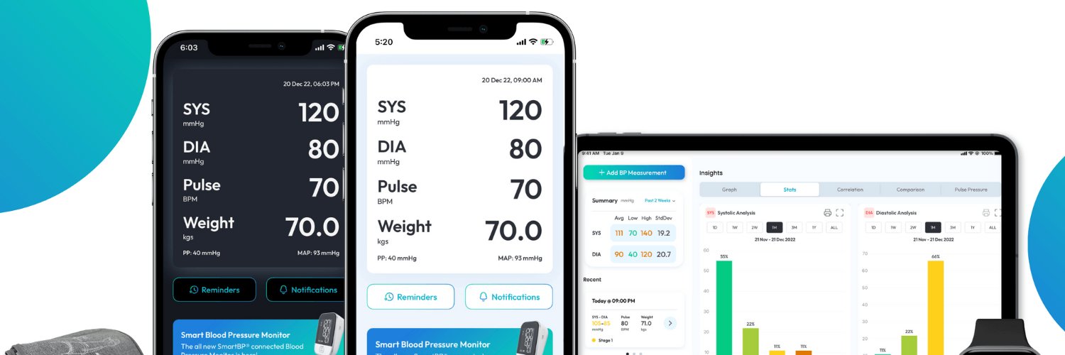 SmartBP - Smart Blood Pressure banner