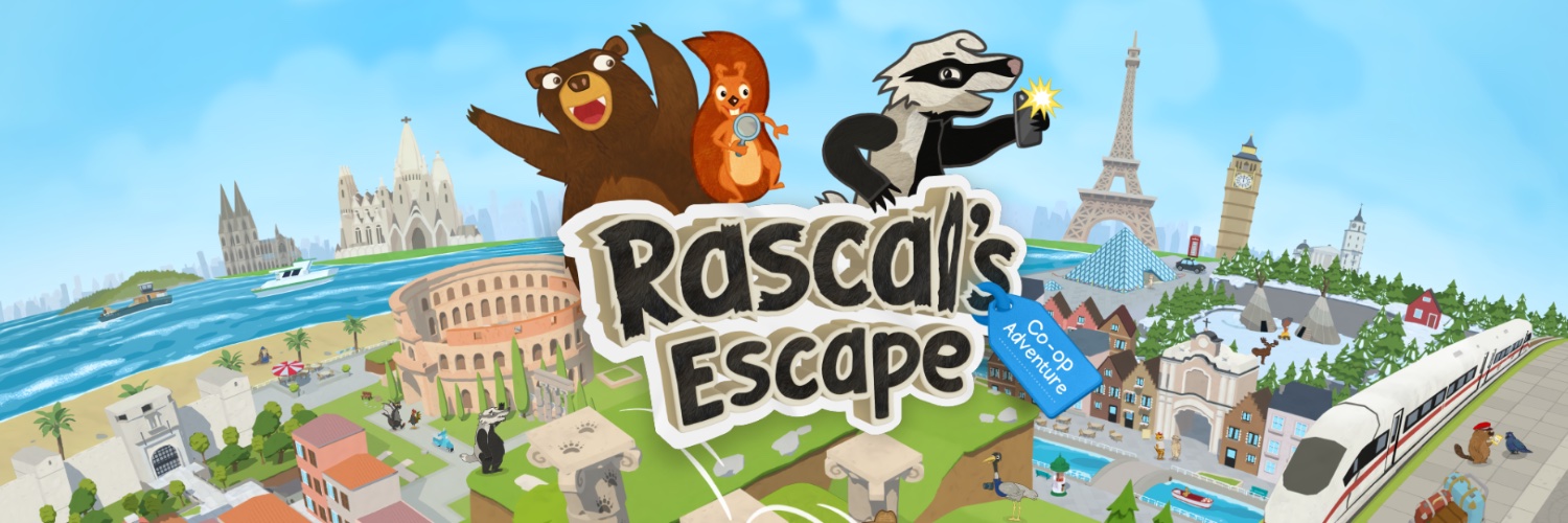 the Good Evil 🎒✈️ OUT NOW: Rascal's Escape banner