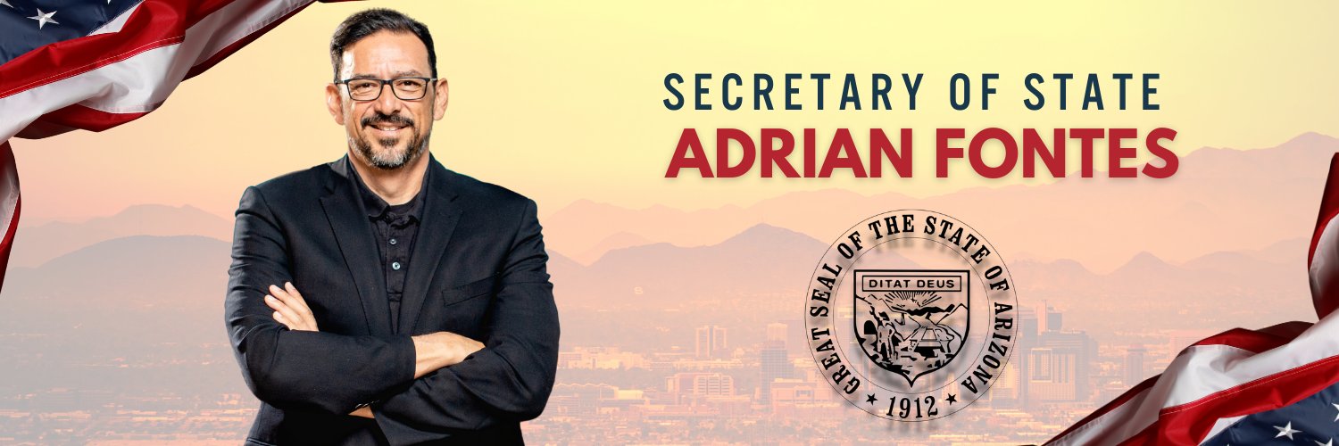 Adrian Fontes's banner