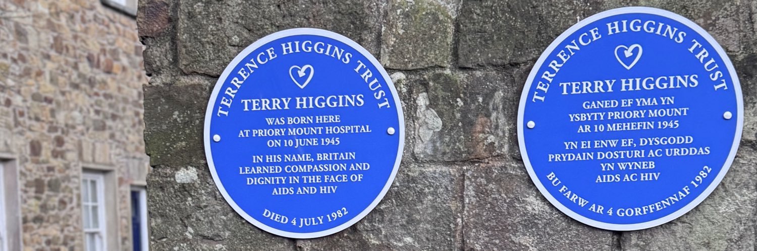 Terrence Higgins Trust Cymru banner