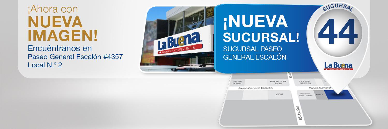 Farmacia La Buena banner