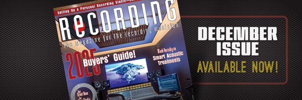 RecordingMag Profile Banner