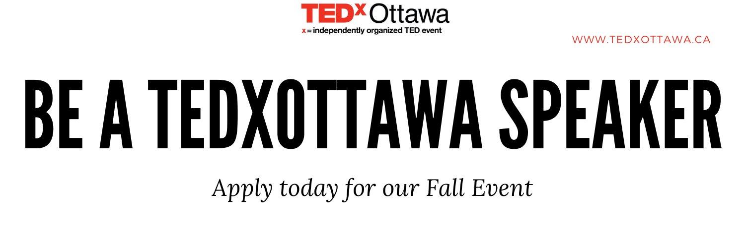 TEDxOTTAWA's profile banner image