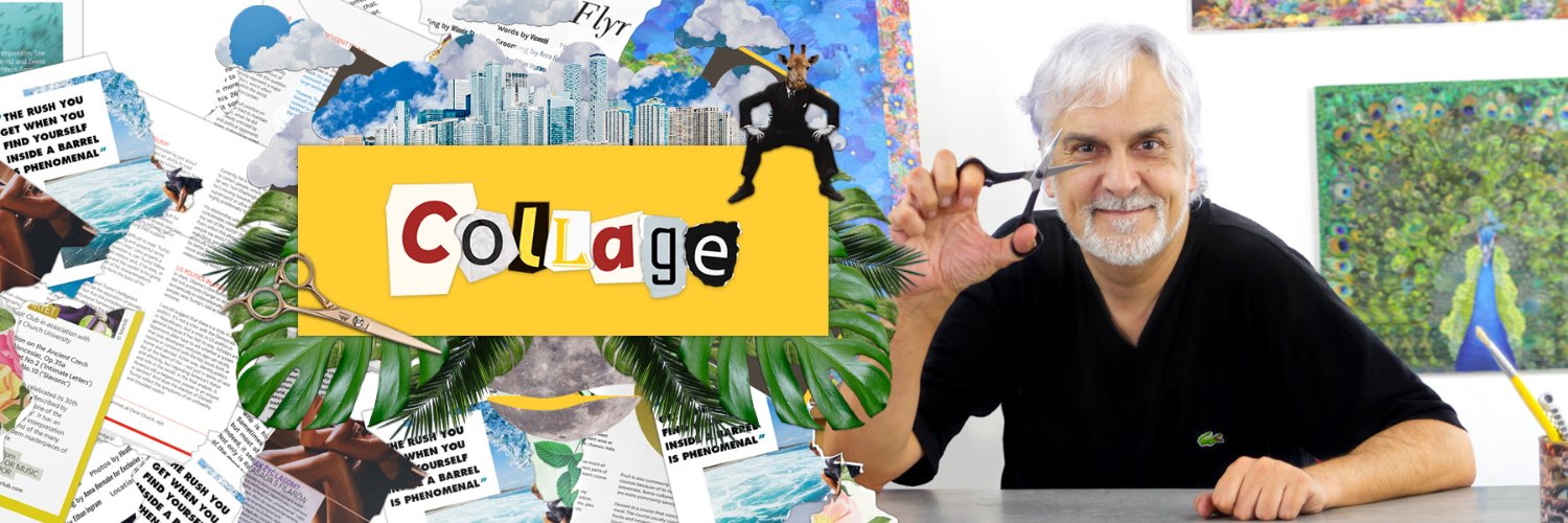 Silvio Alvarez | Artista de colagem banner