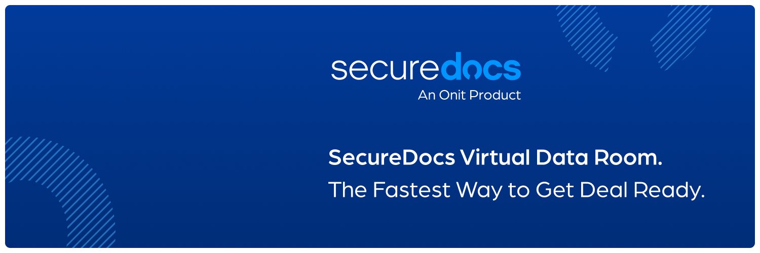SecureDocs, An Onit Product banner