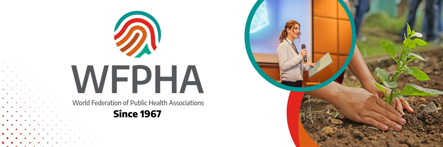 World Federation of Public Health Associations's banner