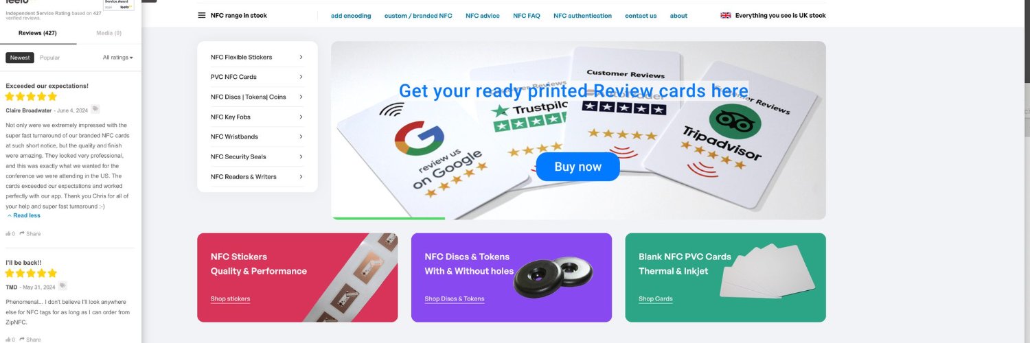 ZipNFC's profile banner image