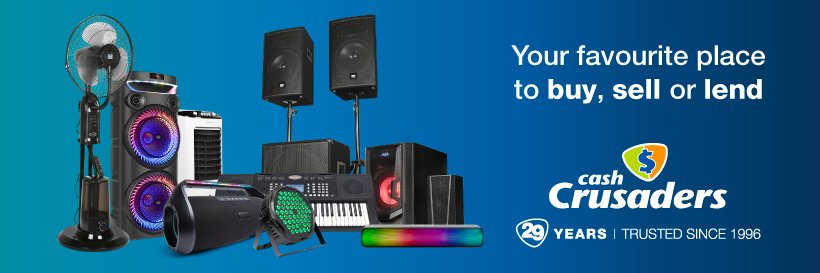 Cash Crusaders SA banner