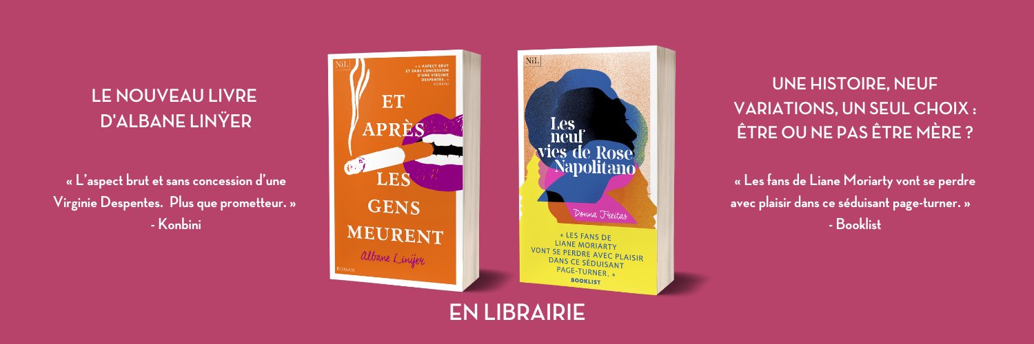 NiL éditions banner