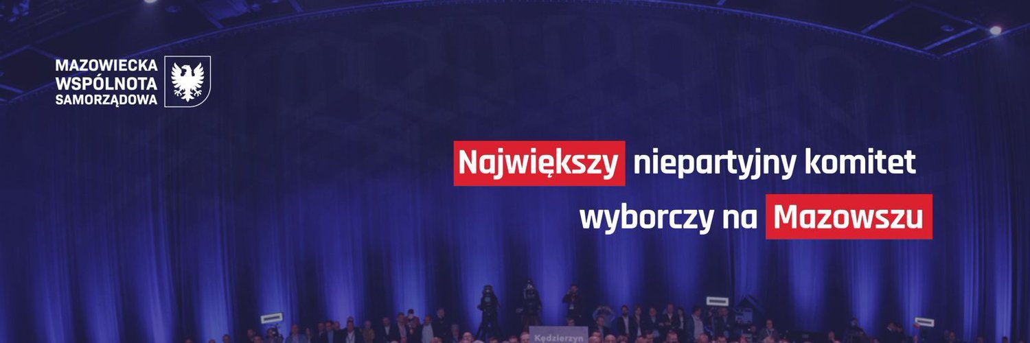 MWS - Mazowiecka Wspólnota Samorządowa Profile Banner