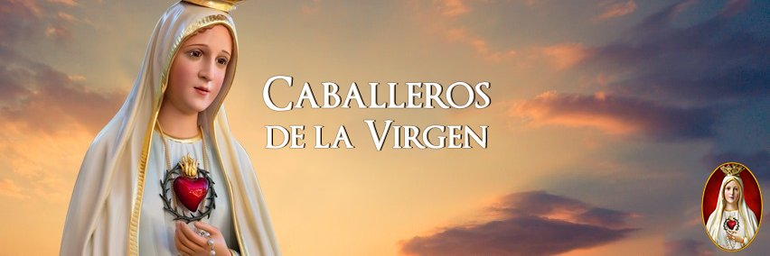 Caballeros de la Virgen's banner
