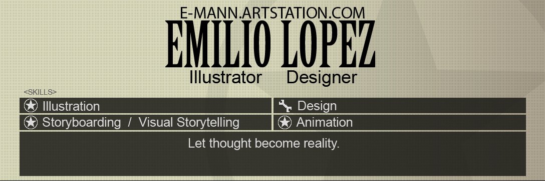 Emilio Lopez banner