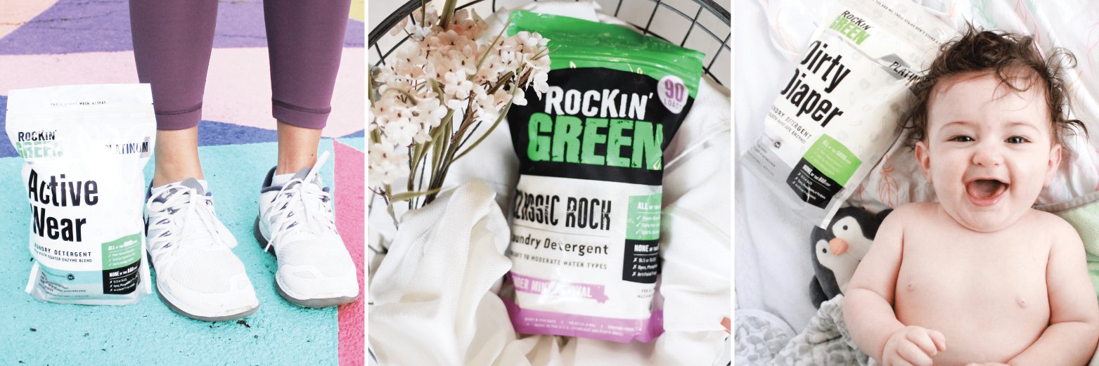 Rockin' Green banner