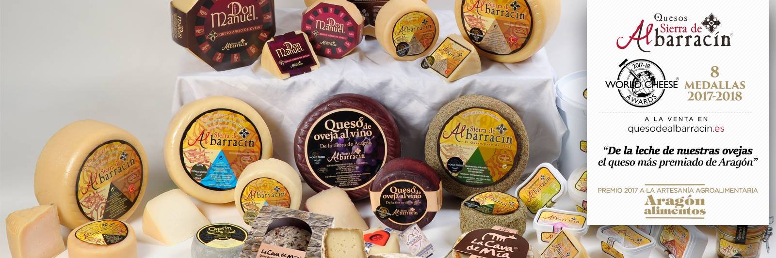 Quesos Sierra de Albarracín® banner