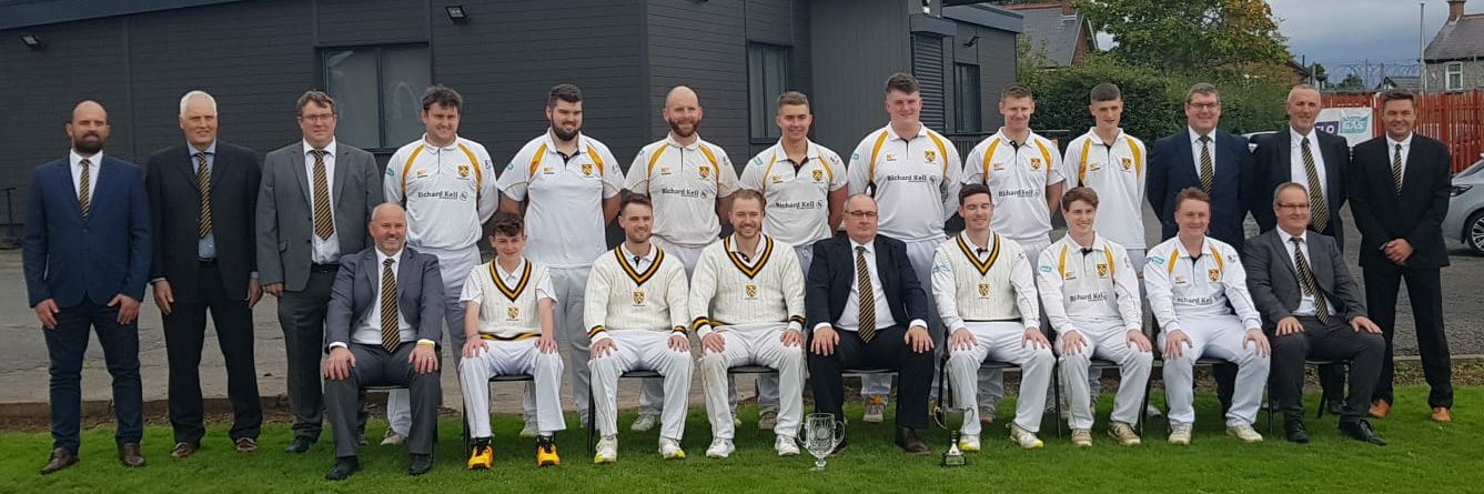 Cregagh Cricket Club🖤💛 banner