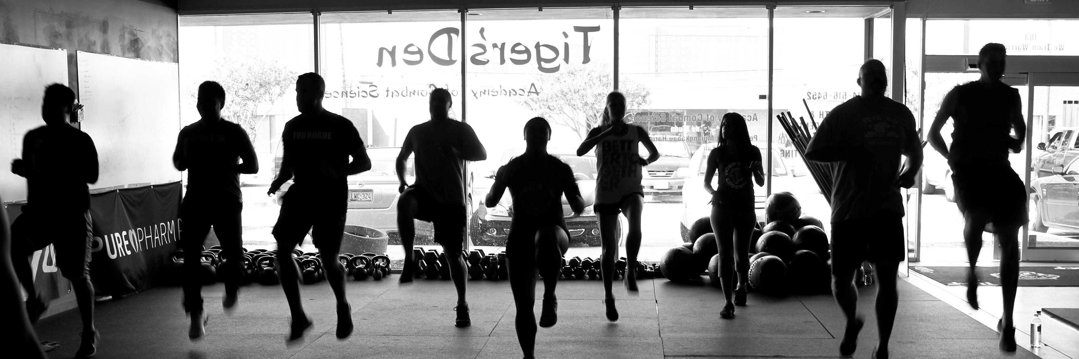 Tiger's Den CrossFit banner