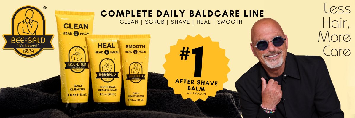 Bee Bald banner