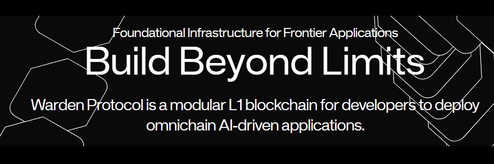 Warden Protocol L1 blockchain banner