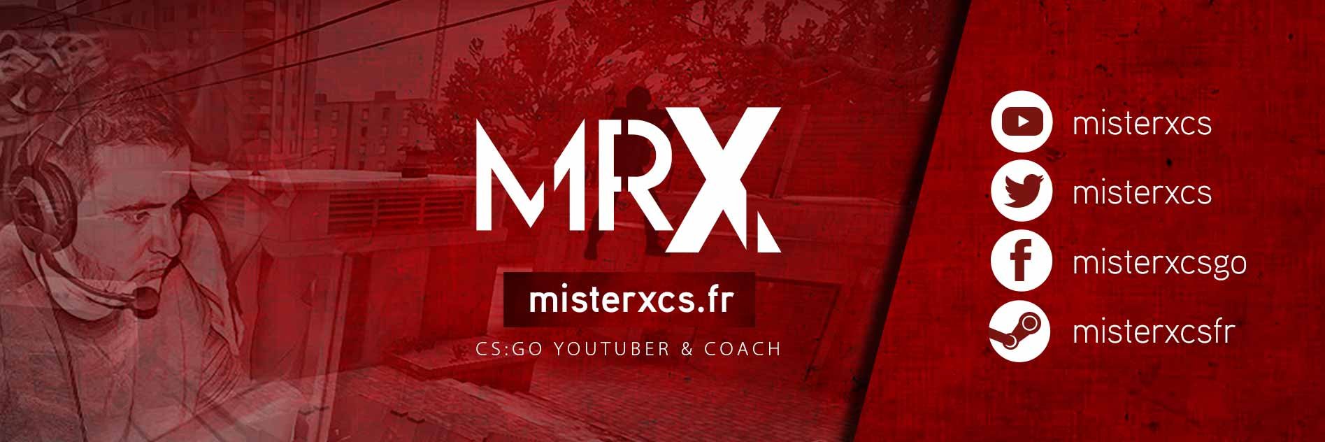MR. X banner