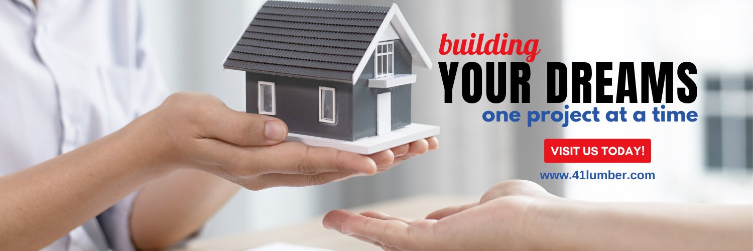 41 Lumber banner