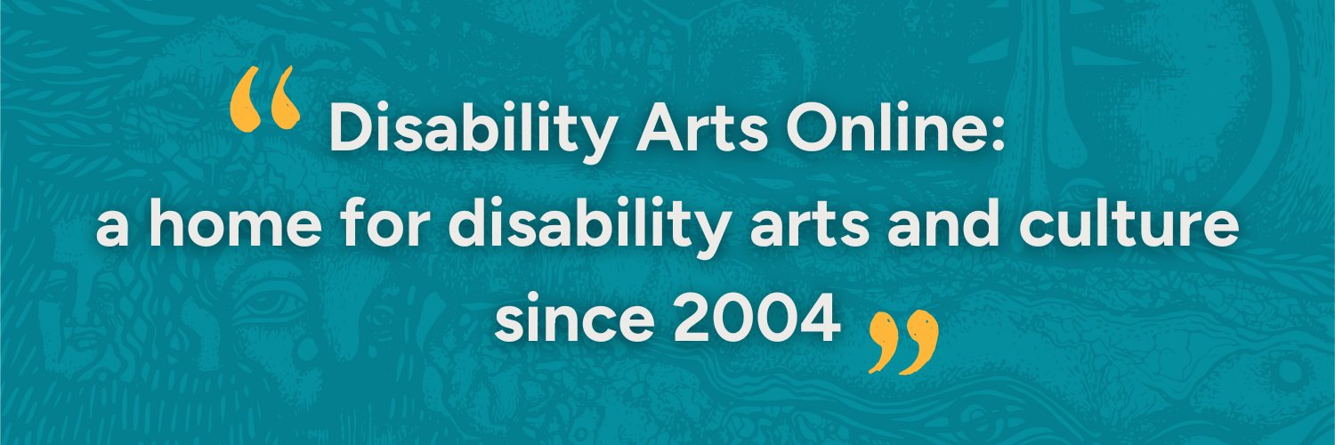DisabilityArtsOnline's banner