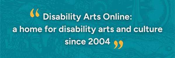 disabilityarts Profile Banner