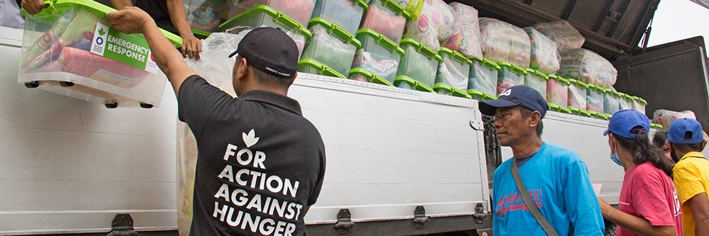 Action Against Hunger / Action contre la Faim banner