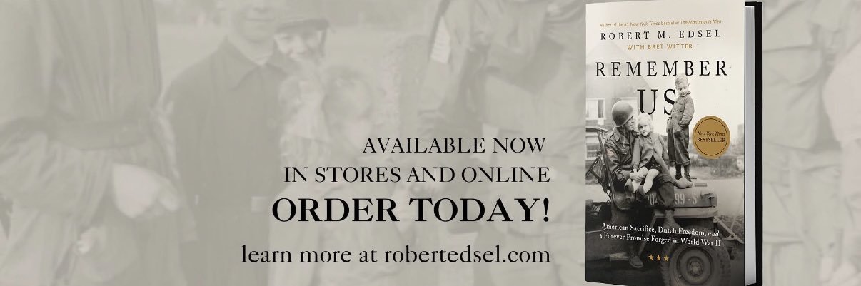 Robert M. Edsel banner