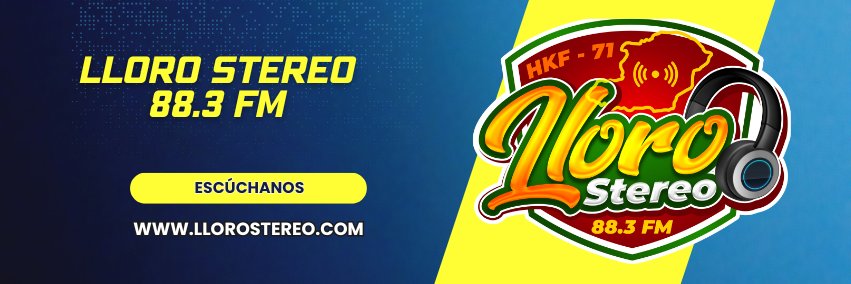 Lloro Stereo 88.3 FM banner
