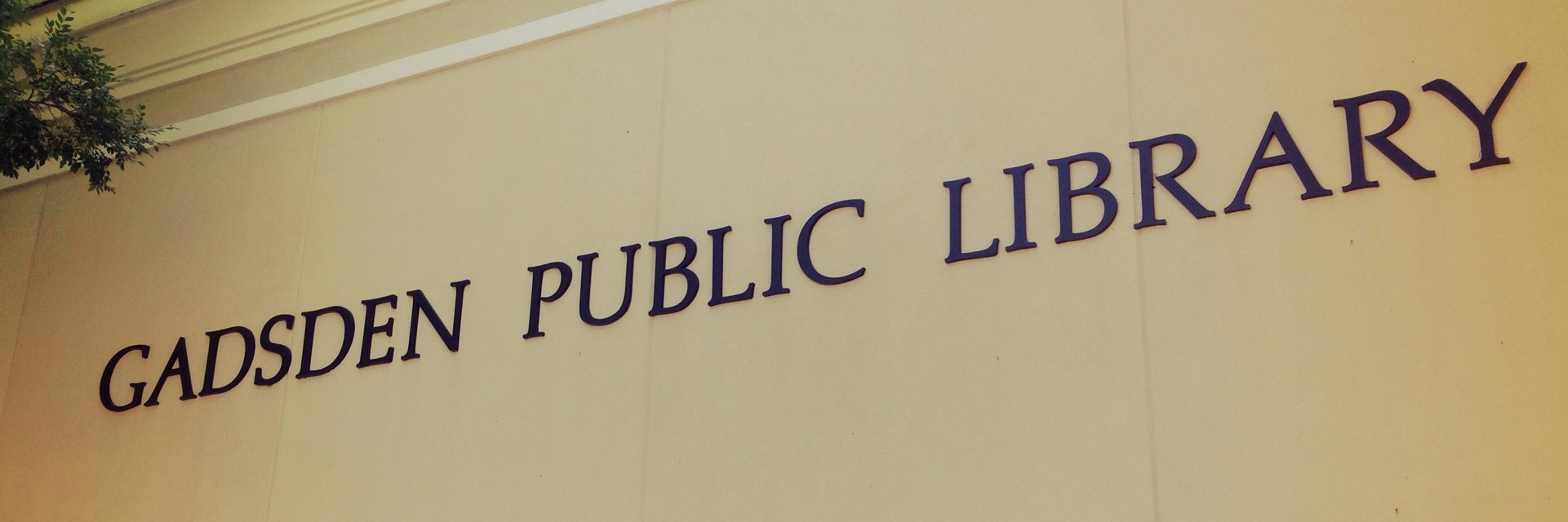 gadsdenlibrary's profile banner image