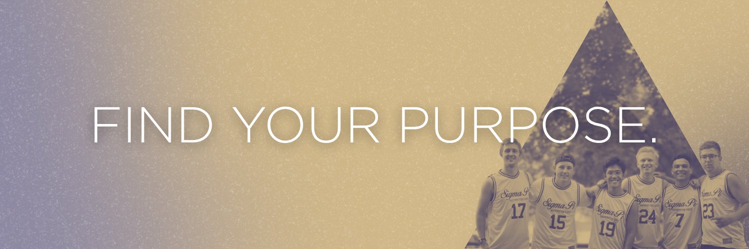Sigma Pi Fraternity banner