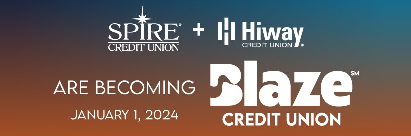SPIRE Credit Union banner