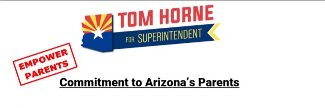 SPI Tom Horne banner