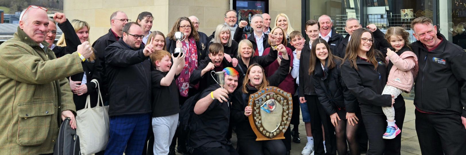 Jayess Newbiggin Brass Band banner