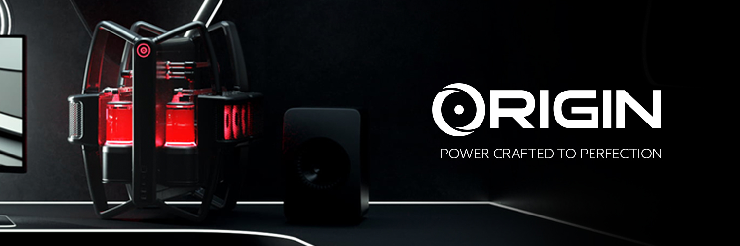 ORIGIN PC's banner