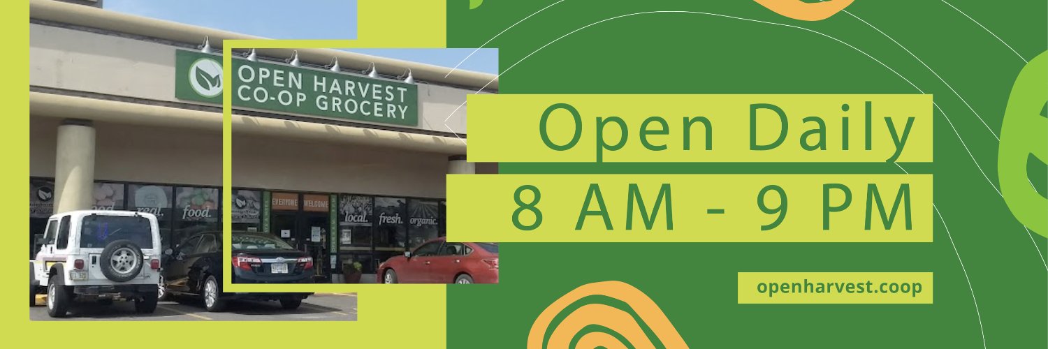 Open Harvest Co-op banner