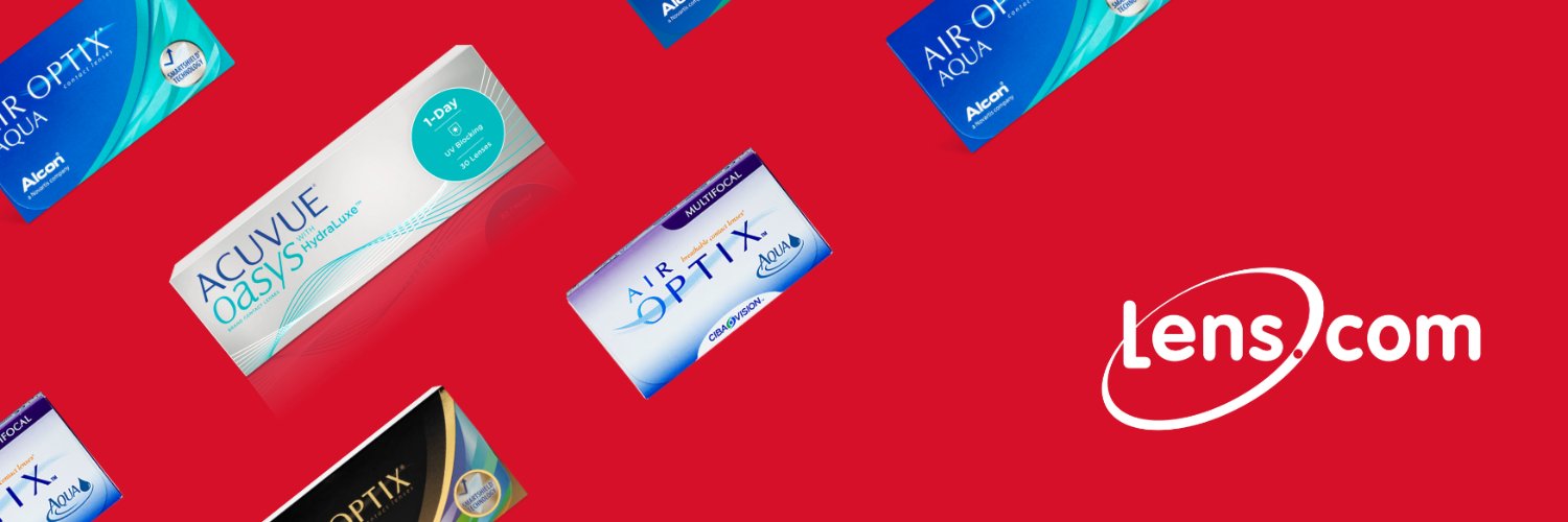 Lens.com banner