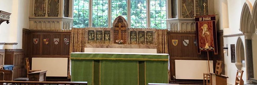 St Nicolas, Cranleigh banner