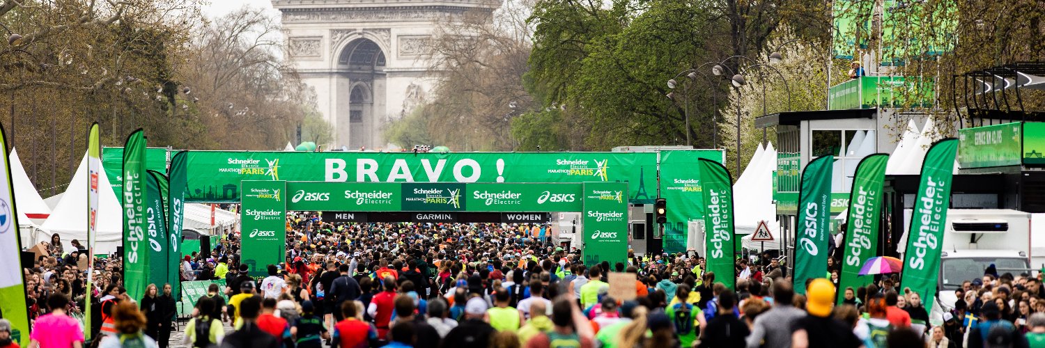 Schneider Electric Marathon de Paris banner