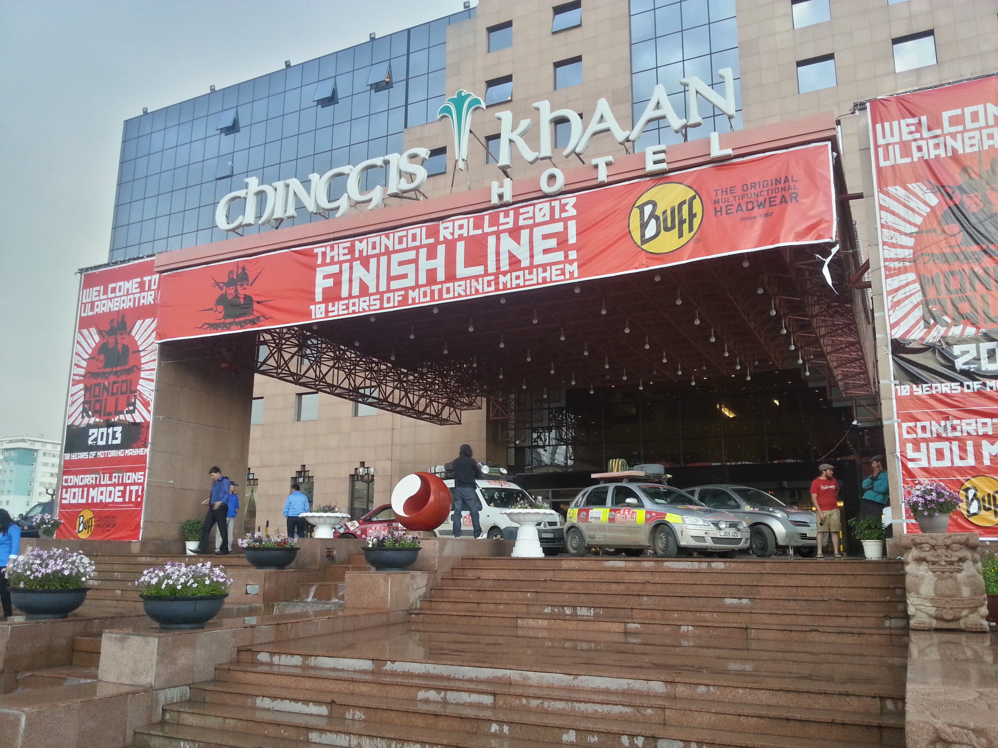 On Fire to Mongolia banner