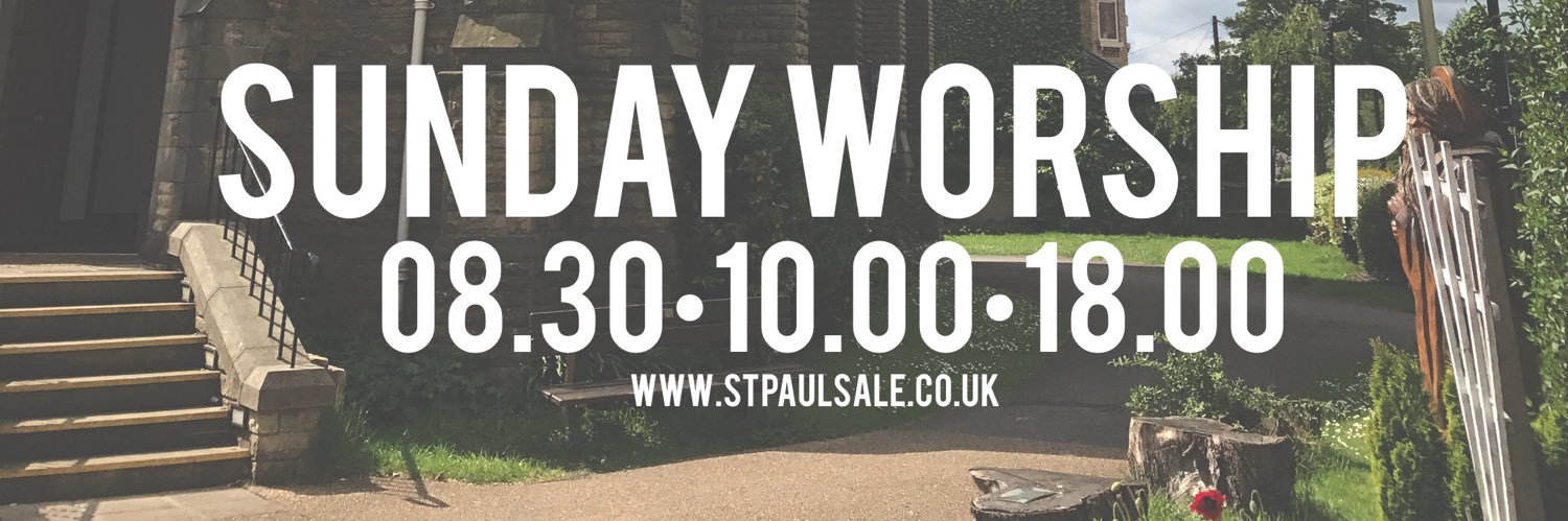 St Paul's Parish Church, Sale banner