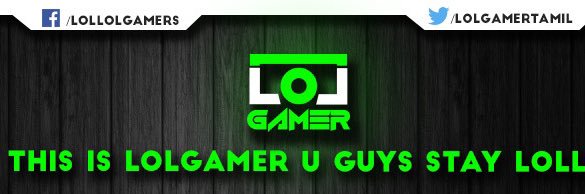 Lolgamer banner