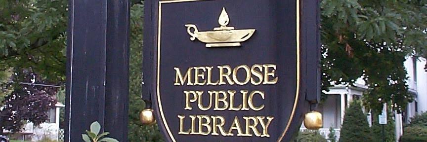 Melrose Public Library banner