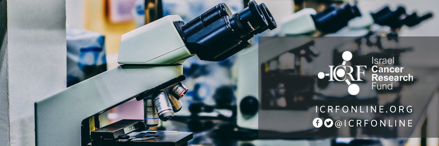 Israel Cancer Research Fund banner