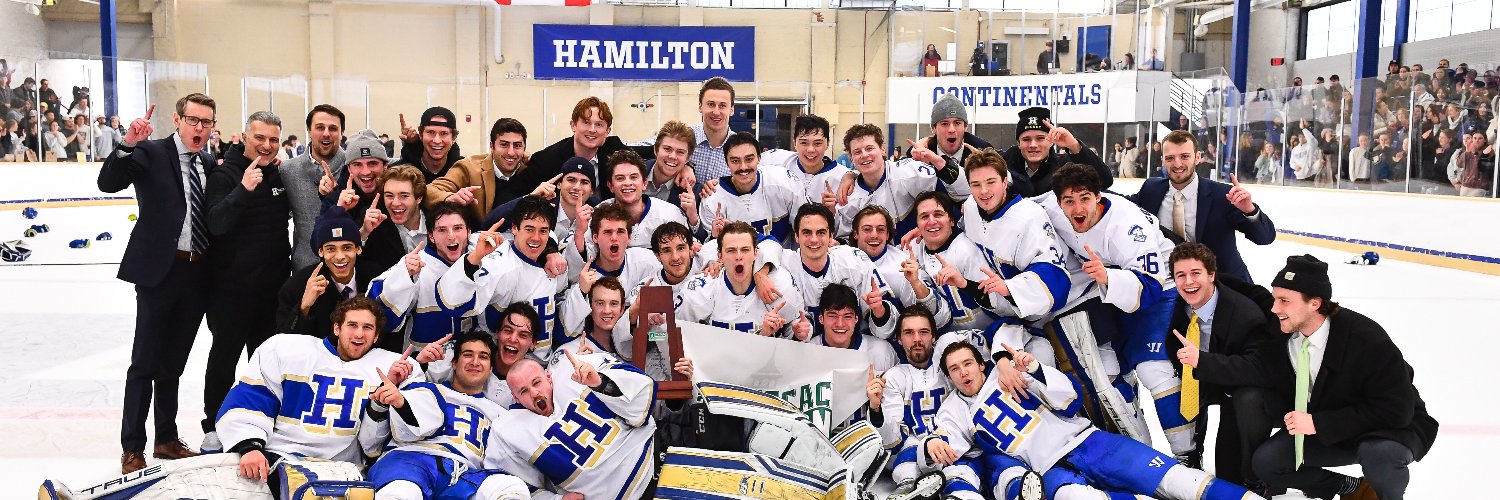Hamilton College Men's Hockey's banner