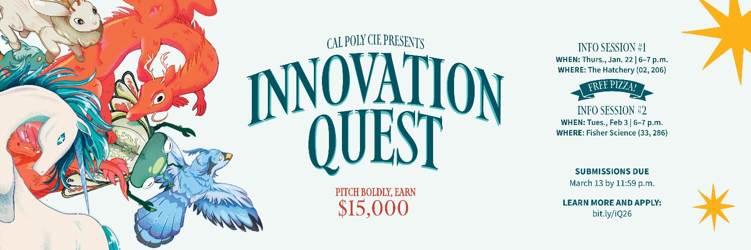 Cal Poly Center for Innovation & Entrepreneurship banner